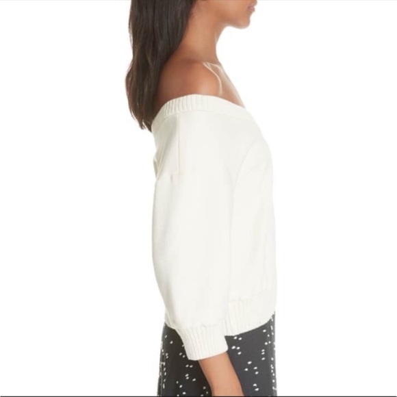 3.1 Phillip Lim French Terry Crop Sweater small - Picture 10 of 11